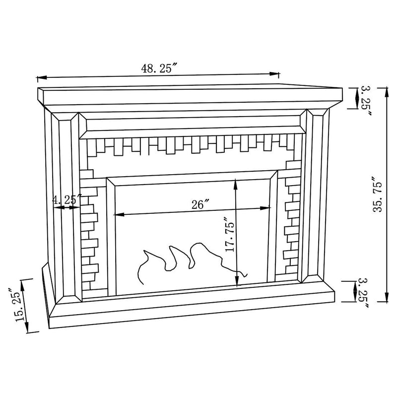 Gilmore Electric Fireplace