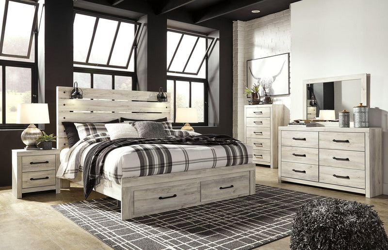 Cambeck Bed with 2 Storage Drawers