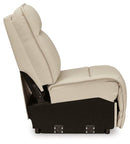 Double Deal Reclining Sectional with 2 Consoles