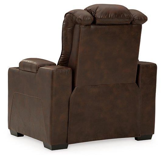 Owner's Box Power Recliner