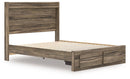 Elbrim Panel Storage Bed