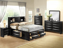 BLACK EMILY DRESSER 8 DRAWERS