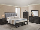 JAYMES QUEEN STORAGE BED HB