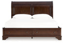 Trellington Sleigh Storage Bed