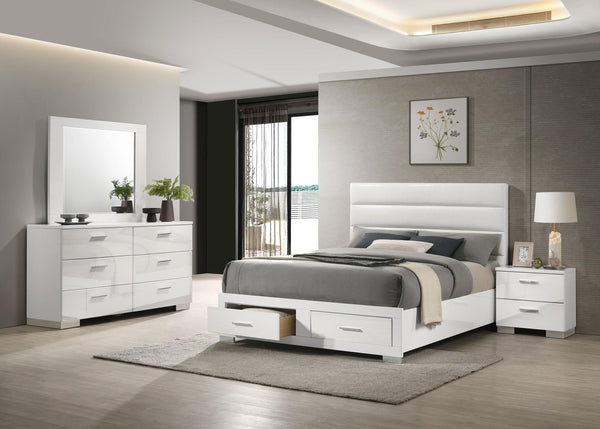 Felicity 5 & 4 Pc E.King, Queen, & Full Bedroom Set image