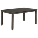 FAVELLA DINING TABLE DARK GREY image