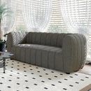 AVERSA Loveseat, Black, Gray, & White