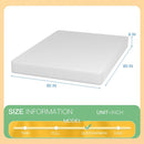 Forsythia 8" Queen Green Tea Gel Memory Foam