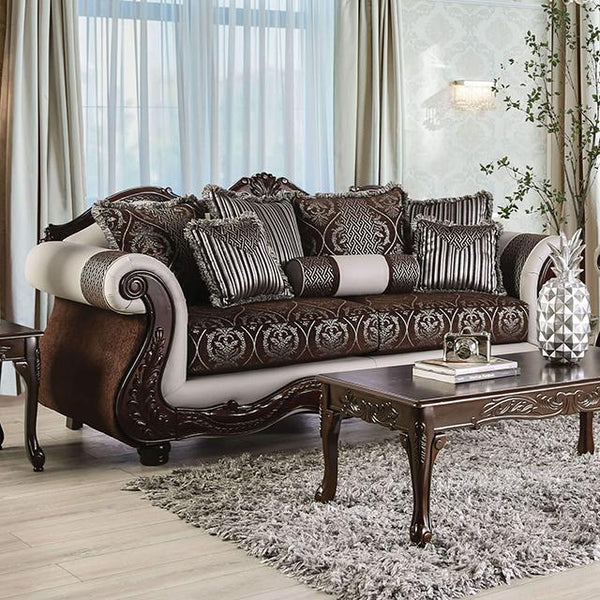 NAVARRE Sofa, Brown/White image