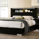 Carlie Bed White & Black