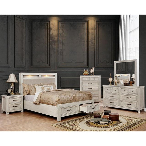 Tywyn Antique White Cal.King Bed image