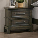 HOUSTON Night Stand, Gray