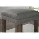 CAERLEON 4 Pc. Counter Ht. Table Set, Wire-brushed Gray