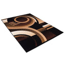Blitar Brown Black, Brown Cream, & Gray 5' X 7' Area Rug