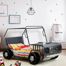 Trekker Gun Metal Twin Bed