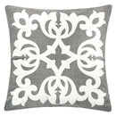 Trudy Silver 20" X 20" Pillow, Silver