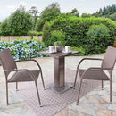 Aminta 3 & 5 Piece Patio Bistro Set