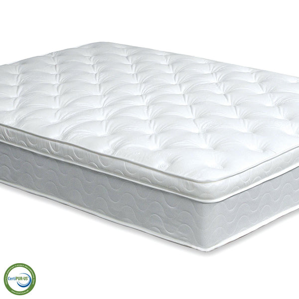 Bird Of Paradise White 11" Euro Pillow Top Mattress, Cal.King, E.King, Full, Queen image