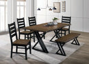 Barbary Dining Table Set with Bench