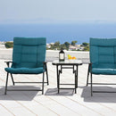 Bastia 3 Pc. Teal Conversation Set
