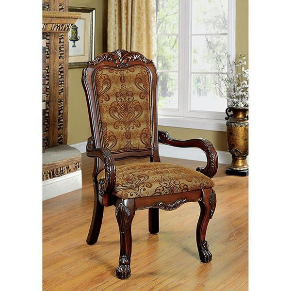 MEDIEVE Cherry Arm Chair, Cherry (2/CTN) image