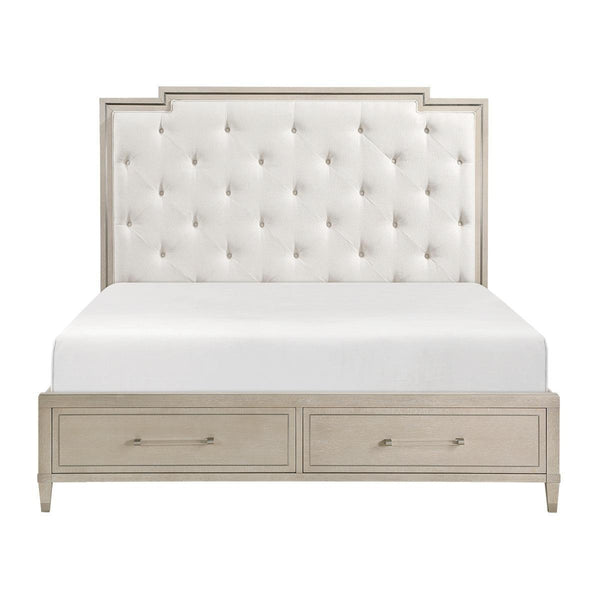 Genoa Platform Bed with Footboard Storage image