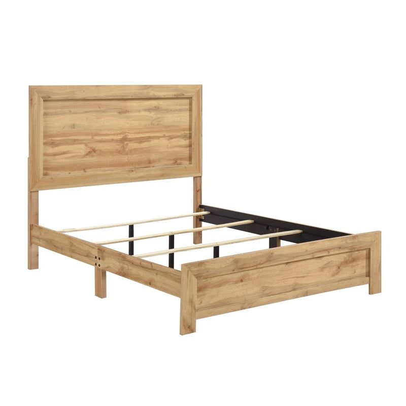 Corbin Twin & Queen 4 & 5 Piece Bed Set Gray & Natural