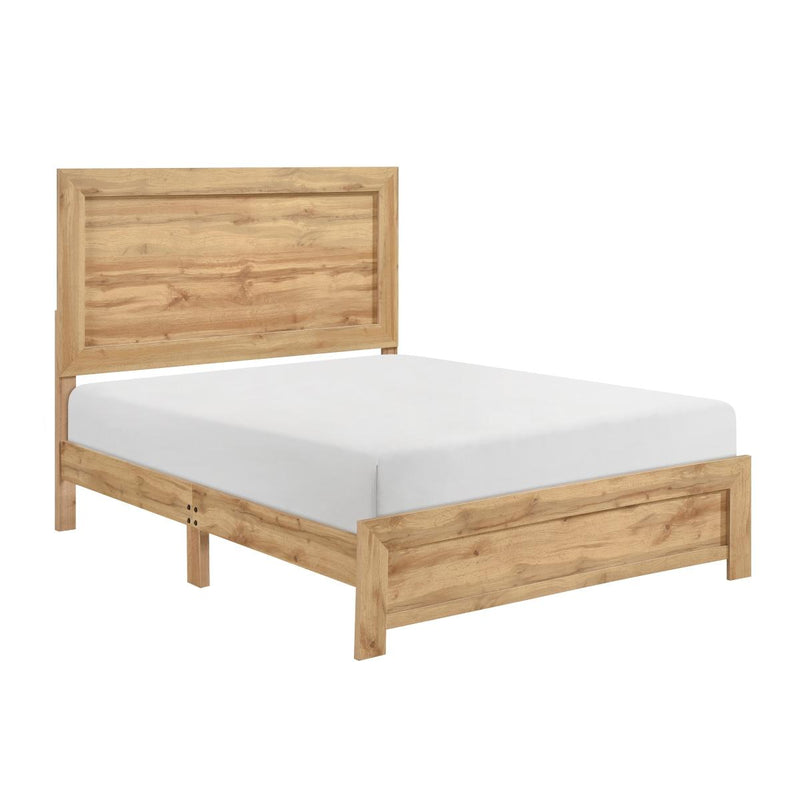 Corbin Twin & Queen 4 & 5 Piece Bed Set Gray & Natural