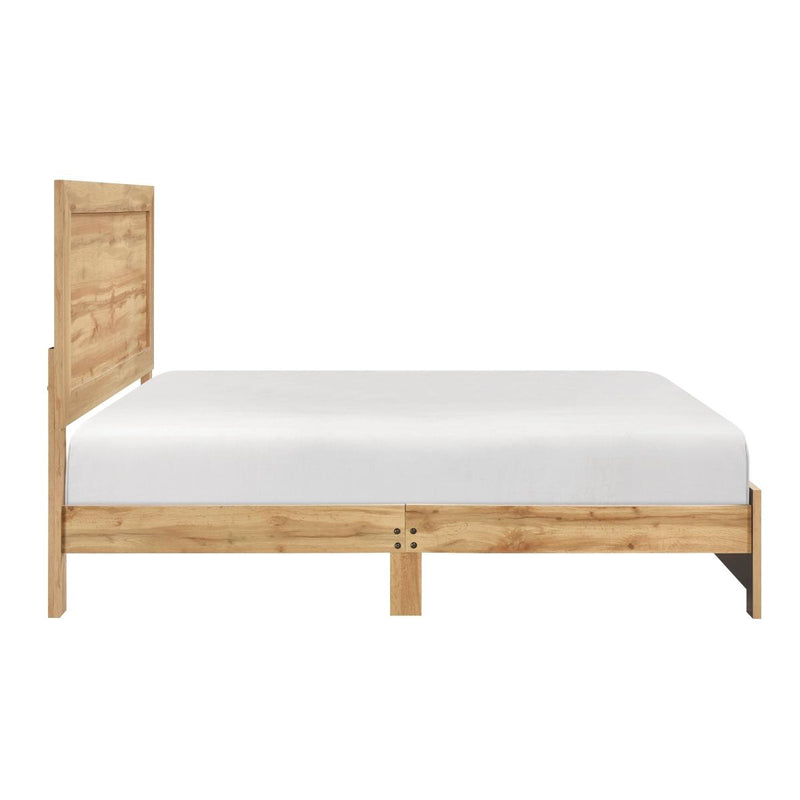 Corbin Twin & Queen 4 & 5 Piece Bed Set Gray & Natural
