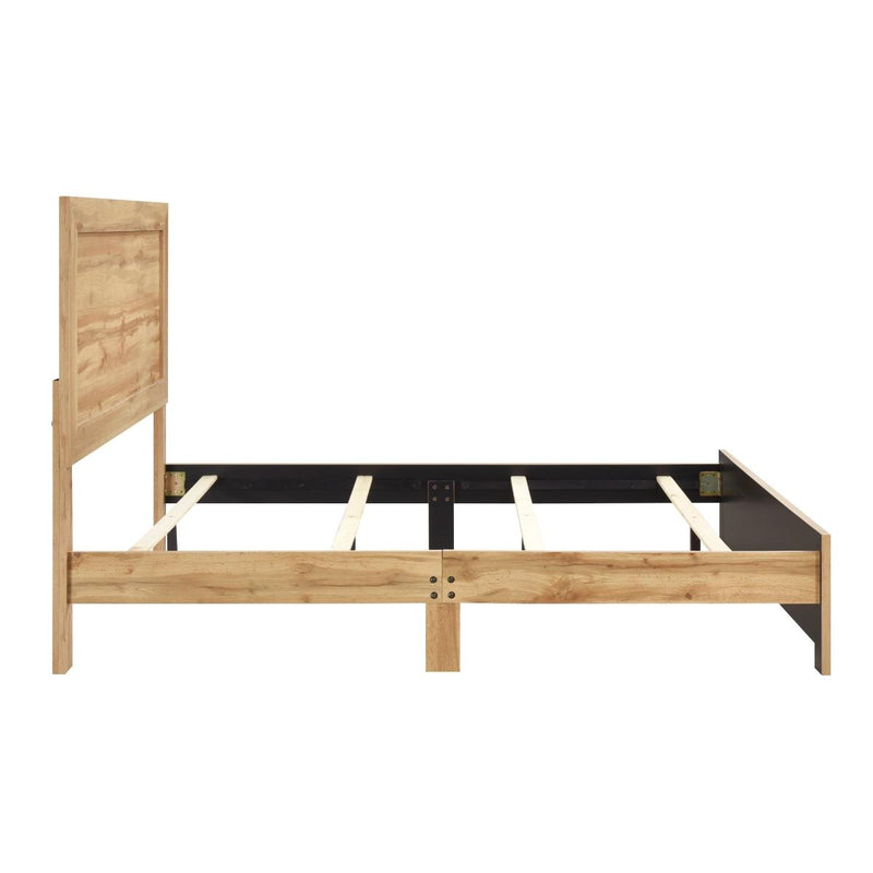 Corbin Twin & Queen 4 & 5 Piece Bed Set Gray & Natural