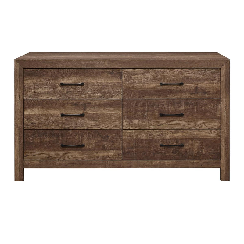 Corbin 4 & 5 Piece Twin Bed Set Oak