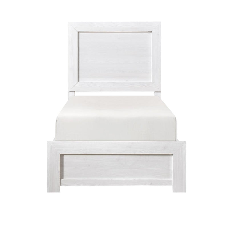 Corbin Queen & Twin Bed Set White
