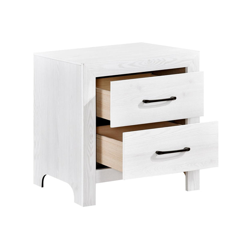 Corbin Queen & Twin Bed Set White