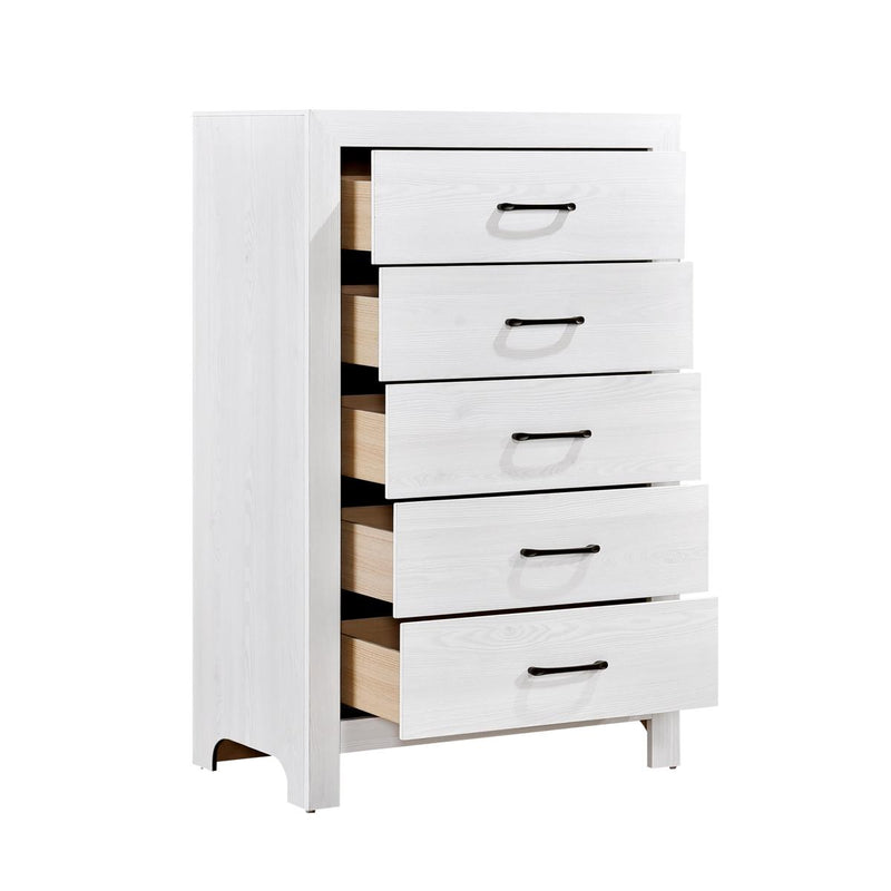 Corbin Queen & Twin Bed Set White