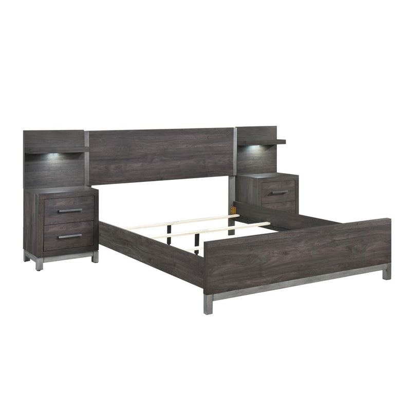 Zephyr 5pc Set Queen Wall Bed