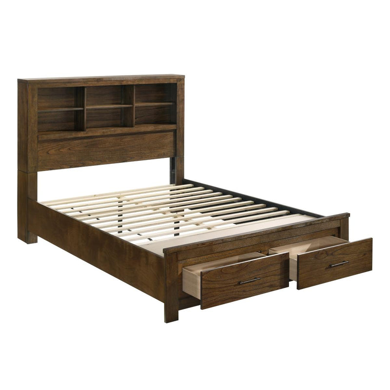 Sullivan Queen Platform Bed with Footboard