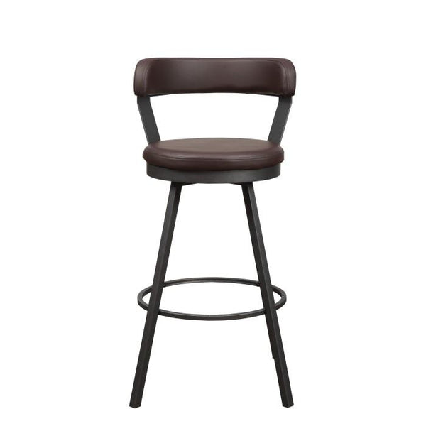 5566-29BR - Swivel Pub Height Chair, Brown image