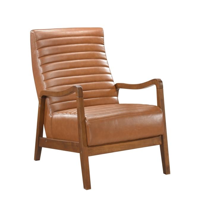 1226BRW-1-Seating Accent Chair