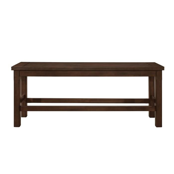 Schleiger Counter Height Bench in Dark Brown 5400-24BH image