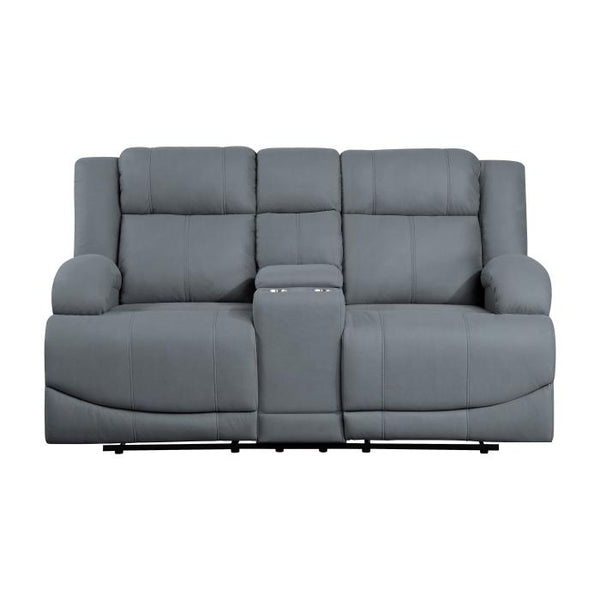 9207GPB-2 - Double Reclining Love Seat with Center Console image