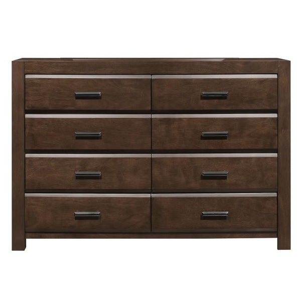 Erwan 8 Drawer Dresser in Dark Walnut 1961-5 image