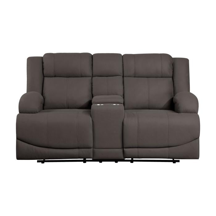 9207CHC-2 - Double Reclining Love Seat with Center Console image