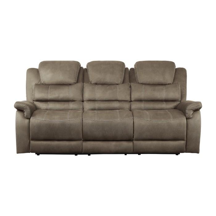 Shola Double Reclining Loveseat in Chocolate image