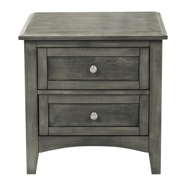 Garcia 2 Drawer Nightstand in Gray 2046-4 image