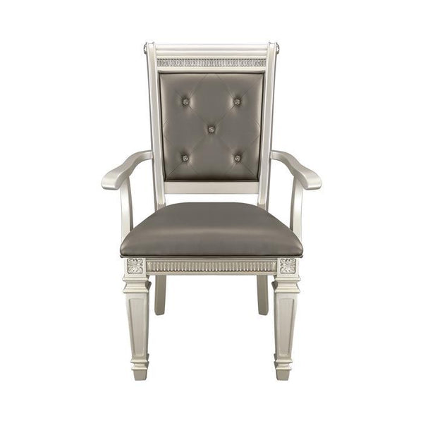 Bevelle Arm Chair in Silver (Set of 2) 1958A image