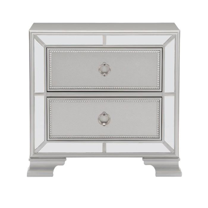 Avondale Nightstand in Silver 1646-4 image