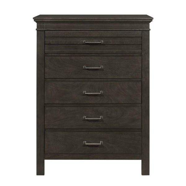 Blaire Farm Chest in Saddle Brown Wood 1675-9