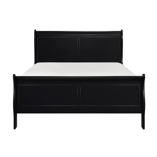 Mayville Full Sleigh Bed in Black 2147FBK-1 image