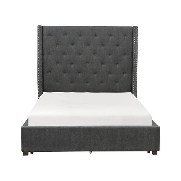 5877KGY-1EK - (2)Eastern King Platform Bed