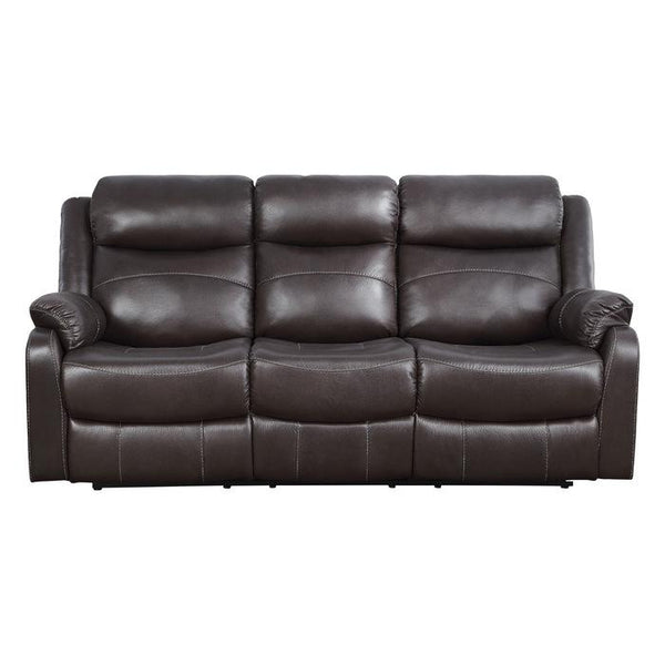 9990DB-3 - Double Lay Flat Reclining Sofa with Center Drop-Down Cup Holders image